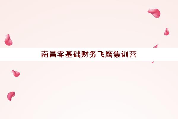 南昌零基础财务飞鹰集训营辅导机构排行榜有哪些？2025年最新权威排名榜单与科学择校全指南