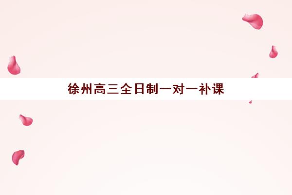 徐州高三全日制一对一补课辅导班学费一般多少钱如何查询最准确？2025年价格表、费用构成与性价比分析指南