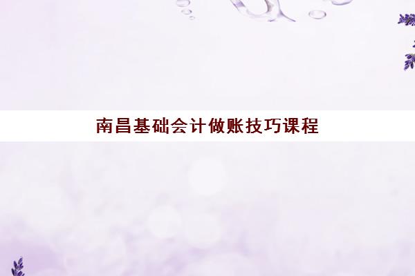 南昌基础会计做账技巧课程信息如何确认?2025年权威时间表、查询步骤与择校指南一站式攻略 南昌基础会计做账技巧课程信息如何确认?2025年权威时间表、查询步骤与择校指南一站式攻略