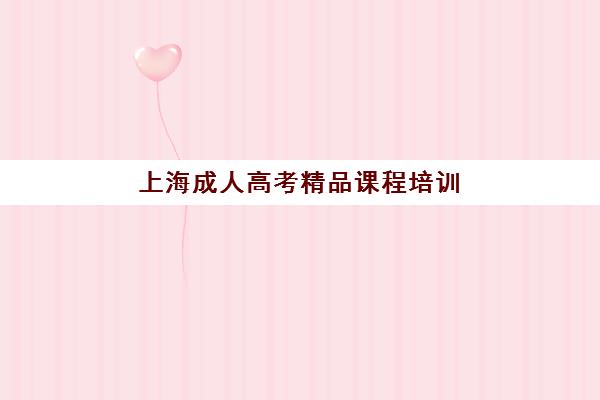 上海成人高考精品课程培训班费用解析：月度支出与高性价比报读指南