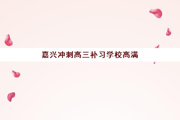 嘉兴冲刺高三补习学校高满意度机构案例集有哪些？2025年最新成功案例解析与择校全指南