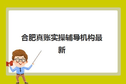 合肥真账实操辅导机构最新排行榜如何查询最权威？2025年最新排名解析、择校技巧与成功案例全攻略
