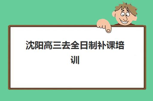 沈阳高三去全日制补课培训班多少钱一年？2025年费用明细、性价比分析与省钱攻略全指南