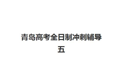 青岛高考全日制冲刺辅导五大机构服务白皮书如何科学利用?2025年最新权威解读、择校策略与避坑全攻略 青岛高考全日制冲刺辅导五大机构服务白皮书如何科学利用?2025年最新权威解读、择校策略与避坑全攻略