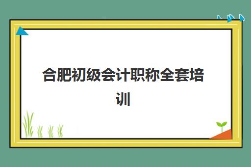 合肥初级会计职称全套培训课程预报名考点有哪些专业?2025年最新报考指南与机构选择全攻略 合肥初级会计职称全套培训课程预报名考点有哪些专业?2025年最新报考指南与机构选择全攻略