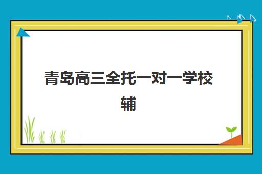 青岛高三全托一对一学校辅导机构排行榜最新如何查询？2025年权威榜单、择校标准与报名指南