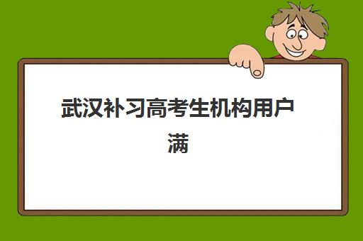 武汉补习高考生机构用户满意度全面解析，2025年最新数据与择校避坑指南