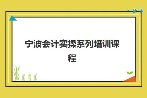 宁波会计实操系列培训课程预报名考点有哪些专业？2025年最新专业方向全览、报名流程与择校指南深度解析