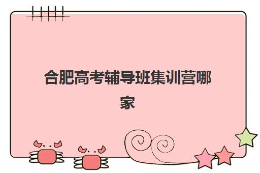 合肥高考辅导班集训营哪家口碑好？2025年精选机构综合对比与择校全指南