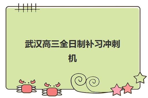 武汉高三全日制补习冲刺机构辅导机构有哪些地方？2025年最新排名与择校全攻略